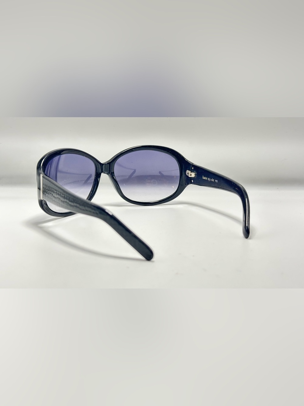 Kate Spade Nolan/S Black Oval Sunglasses Frames Only - Picture 5 of 8